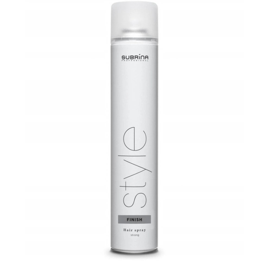 Subrina Professional Subrina Subrina Style Finish vahva hiuslakka, 500 ml