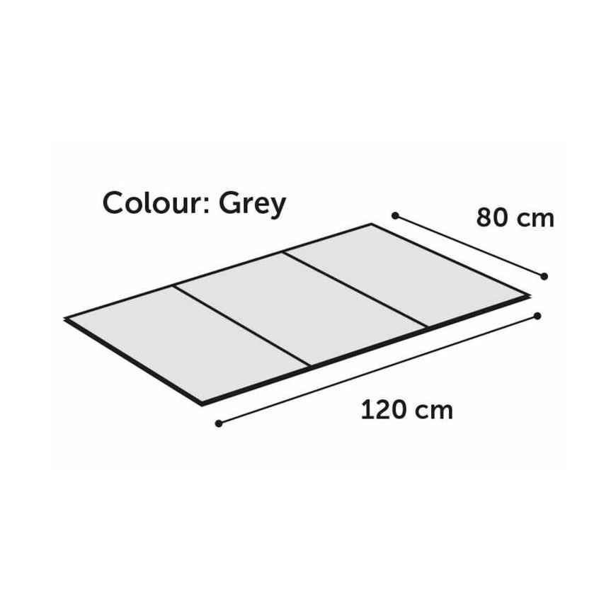 FLAMINGO FLMG vėsinantis kilimėlis gyvūnams "FRESK DROP GREY" XXL 120x80