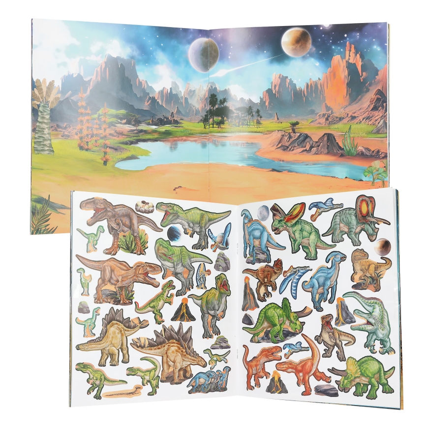 Dino World Lipdukų Karalystė Galaktika tarakirja – 2