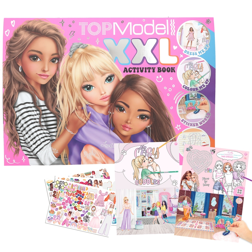 TOPModel XXL puuhakirja