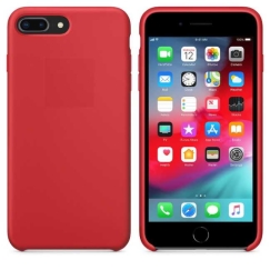 Riff "Planss un mīksts aizmugures maciņš iPhone 7 Plus / 8 Plus" Sarkans