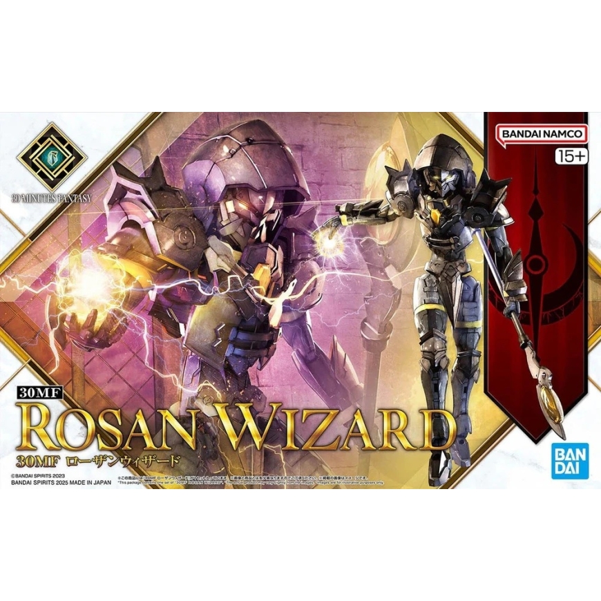 Модельный набор Gunpla - Bandai 30MF Rosan Wizard настраиваемая фигурка в полном броне – 2