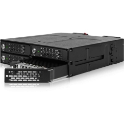 Icy Dock ToughArmor M.2 NVMe SSD PCIe 4.0 melns MB720MK-B V3