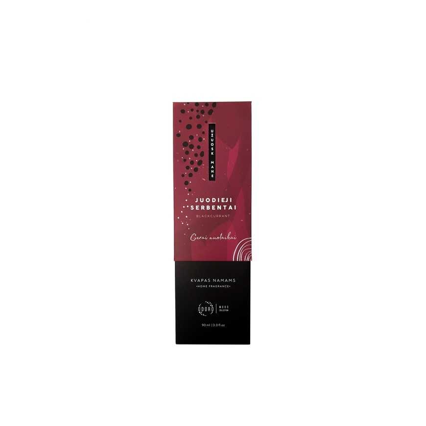 ODORO FRAGRAN HOME MOOD MELNĀS UPENES 90ML