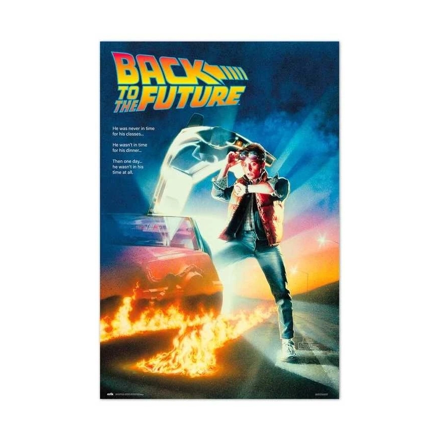 ERIK Back to the Future poster