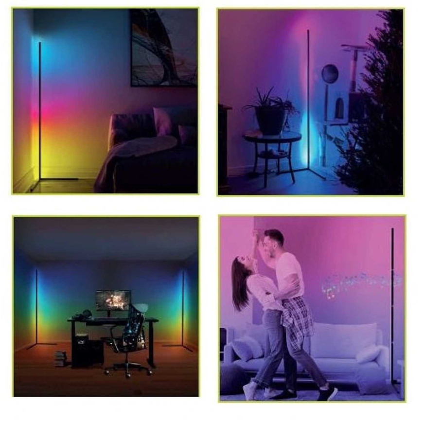Riff LED RGB+balta kampinė lemputė 360LM (140 cm) – 2