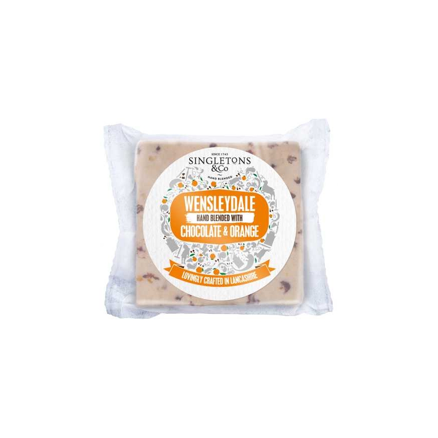 Orange Sūris WENSLEYDALE Chocolate & Orange, 200 g