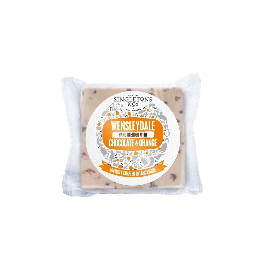 Orange Sūris WENSLEYDALE Chocolate & Oranžinis, 200 g – 2
