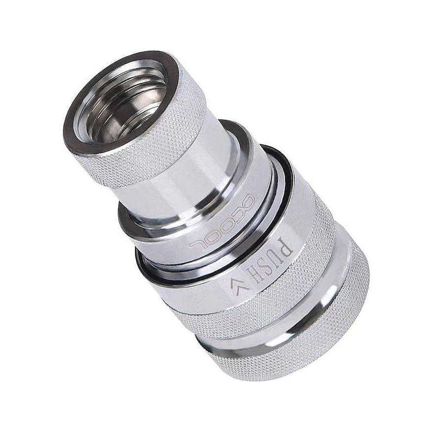 Alphacool Quick release coupling G1/4 IG - Chrome – 2