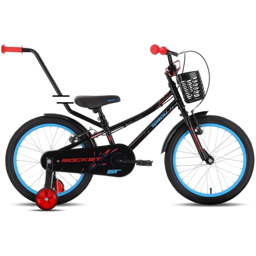 Dviratis Tabou Rocket ST 12 juodas-red – 3