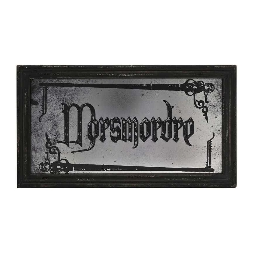 Plakatas Widdop Co Harry Potter Dark Arts Morsmorde mirrored plaqued