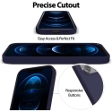 Dėklas Mercury Pure Magsafe Silicon Case Samsung S942 S26 tamsiai mėlynas