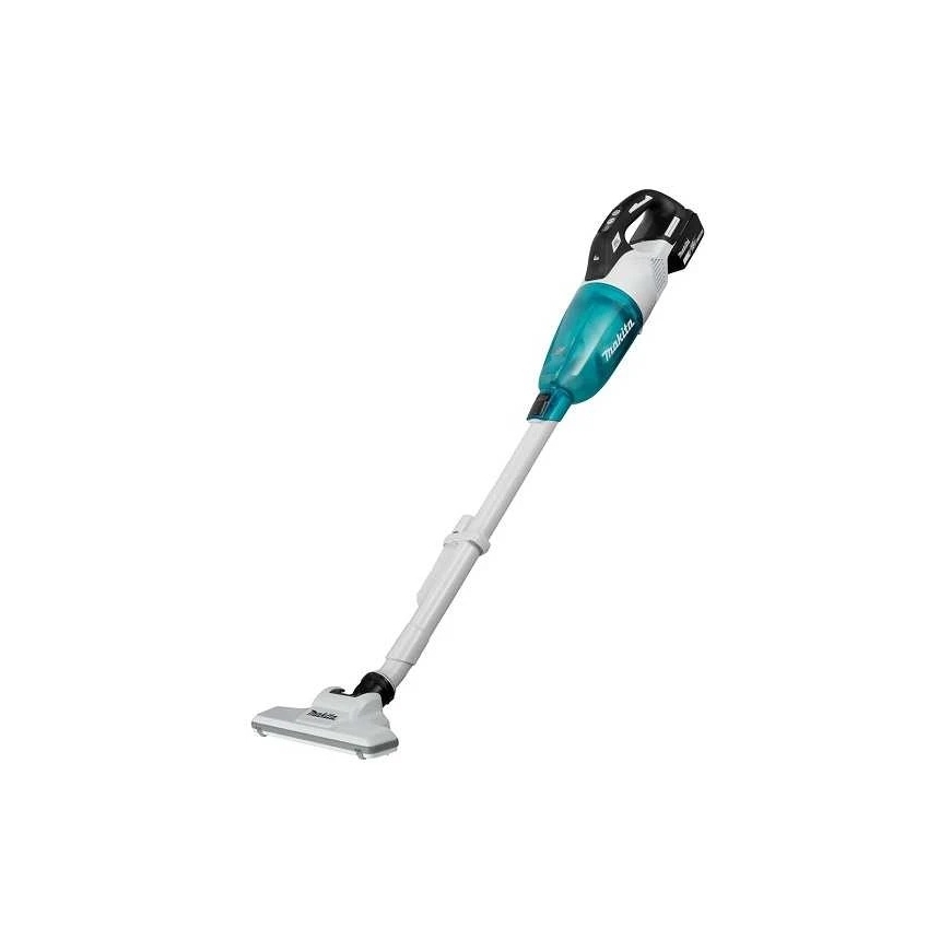 Cordless Stick Vacuum Cleaner 18 V, white, Makita [DCL284FRFW] 3.0 Ah, LXT – 2