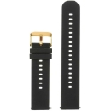 Pacific Rubber Watch Strap U27 - black/gold - 22mm Pacific Rubber Watch Strap U27 - black/gold - 22mm