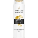 Шампунь, кондиционер и интенсивный уход PANTENE Thick&Strong 3в1, 325 мл Шампунь, кондиционер и интенсивный уход PANTENE Thick&Strong 3в1, 325 мл