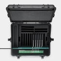 Formcase TransformerCase T10M-PD Perf. Plus portatīvais ierīču pārvaldības maciņš melns Formcase TransformerCase T10M-PD Perf. Plus portatīvais ierīču pārvaldības maciņš melns