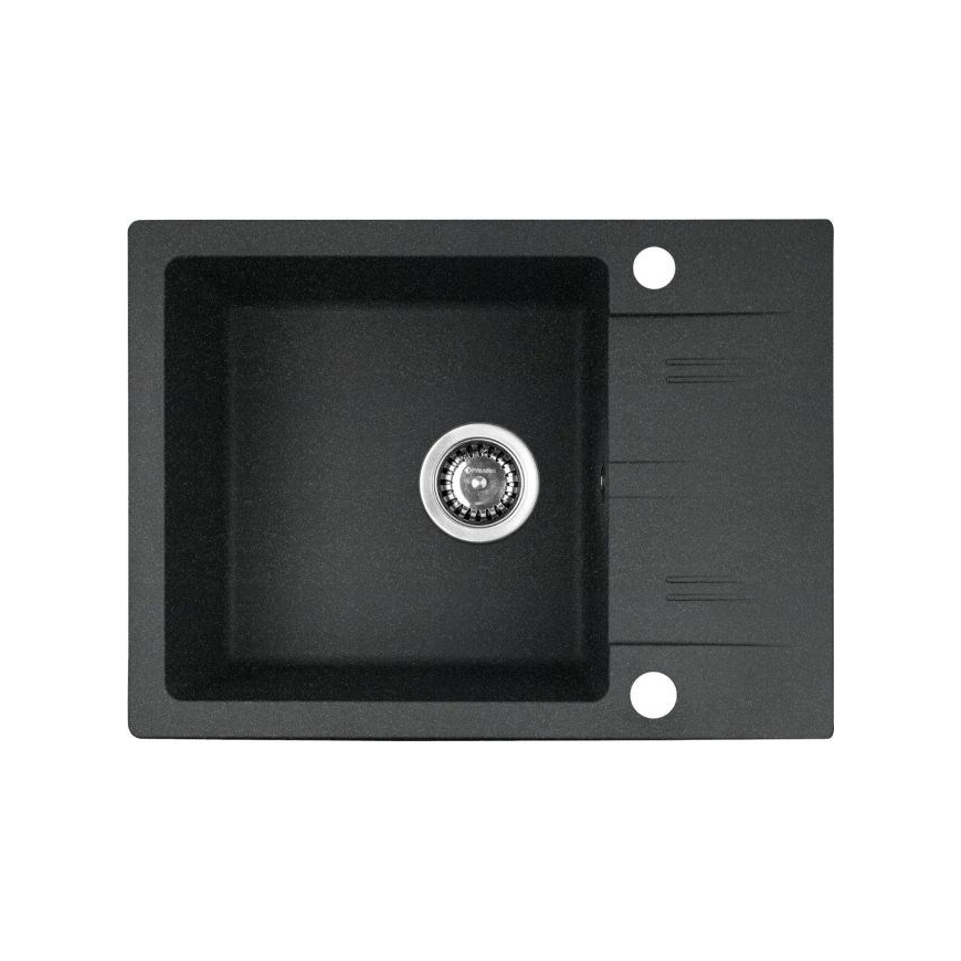PYRAMIS LEFKADA allas (59x44) 1B 1D musta + Lungo volcano Black Edition -hana - 070261111LBE