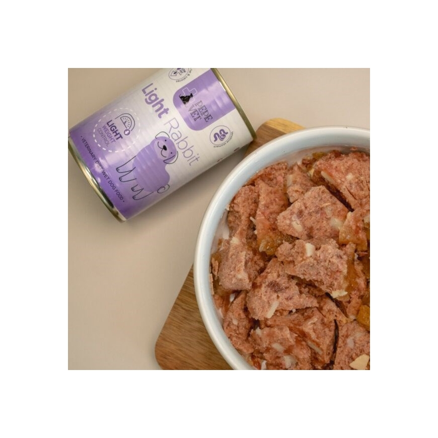 PAKA ZWIERZAKA Pepe Vet Light Mono Rabbit - märgtoit koertele - 400g – 3