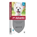 ELANCO Advantix - parazītu pilieni suņiem S - 4 x 1 ml ELANCO Advantix - parazītu pilieni suņiem S - 4 x 1 ml