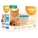 IAMS DELIGHTS Aikuiset Kala Hyytelössä laatikko – märkä kissanruoka – 12x85g IAMS DELIGHTS Aikuiset Kala Hyytelössä laatikko – märkä kissanruoka – 12x85g