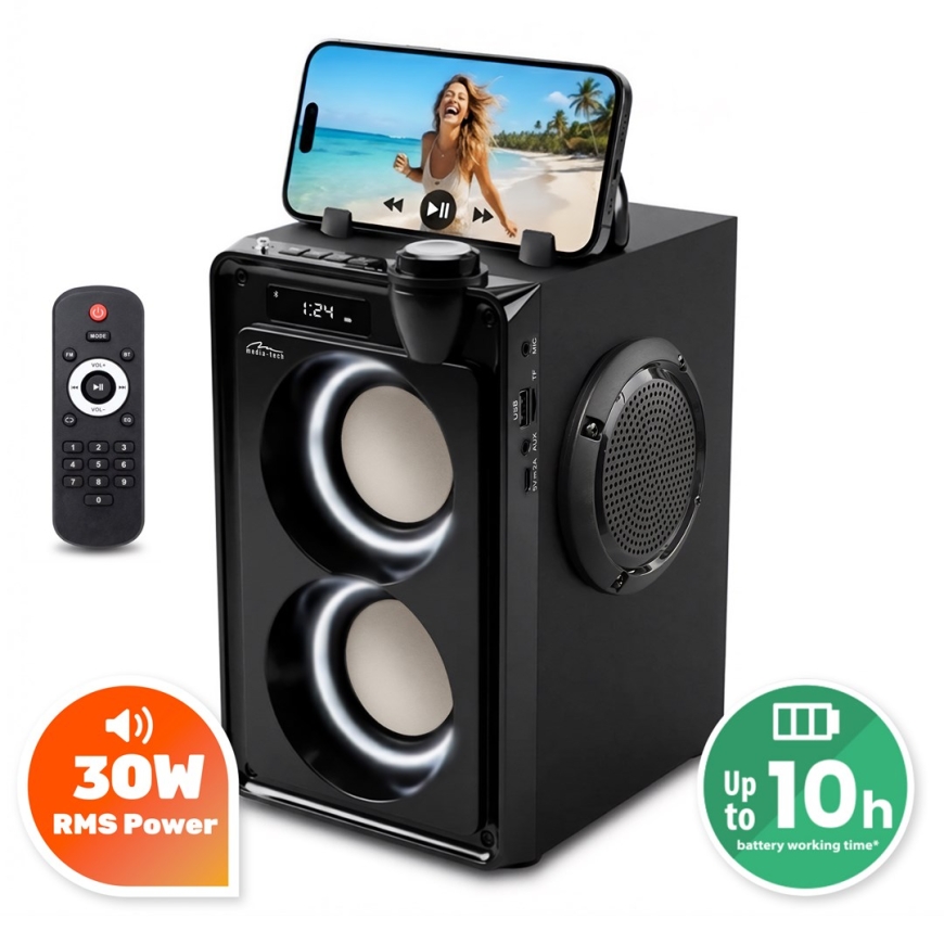 Portatīvā Bluetooth skaļrunis OVERBOX MT3186