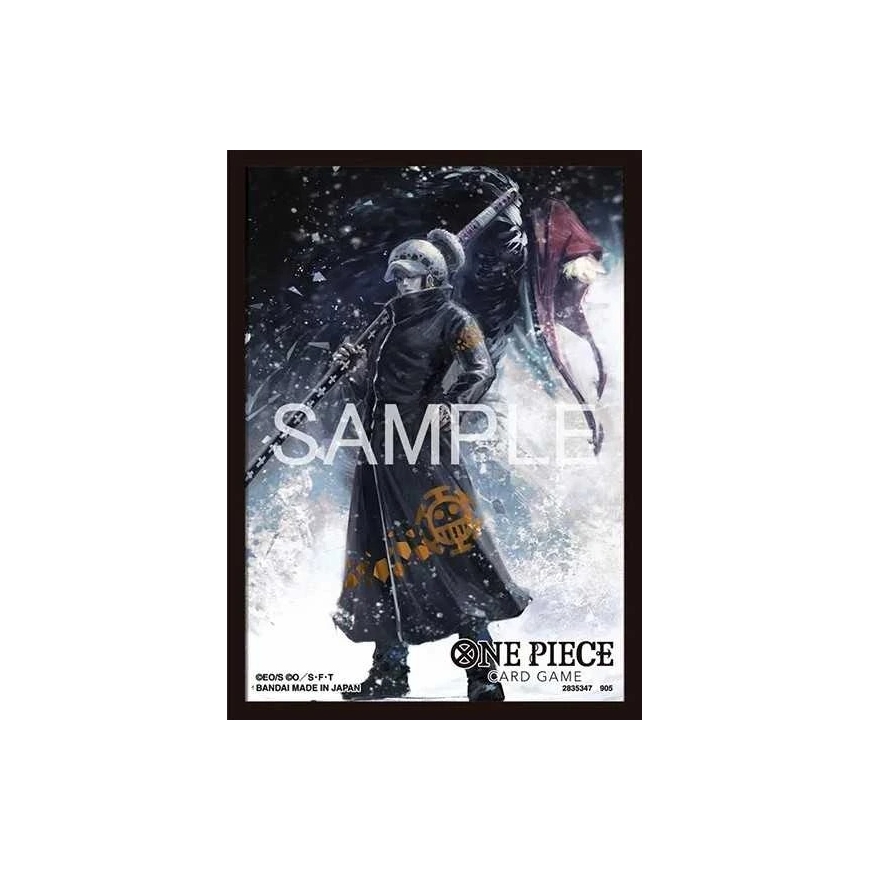 One Piece Card Game - Official Sleeve Bandai TCG+ Stores Lim. Edition Vol.6 - Trafalgar Law