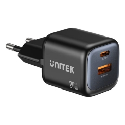 UNITEK Zeno Universal Juodas AC Greitas įkrovimas Vidaus sąlygoms