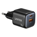 UNITEK Zeno Universal Juodas AC Greitas įkrovimas Vidaus sąlygoms UNITEK Zeno Universal Juodas AC Greitas įkrovimas Vidaus sąlygoms
