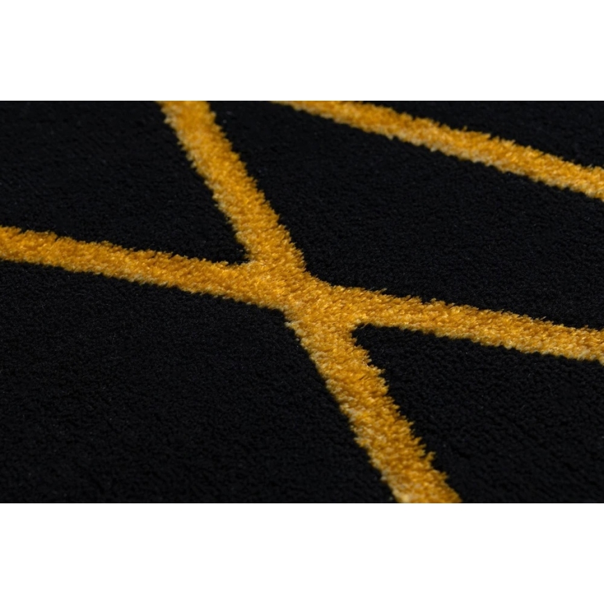 Carpet 140 × 190 cm, black and gold color MOSSE ARTDECO – 4