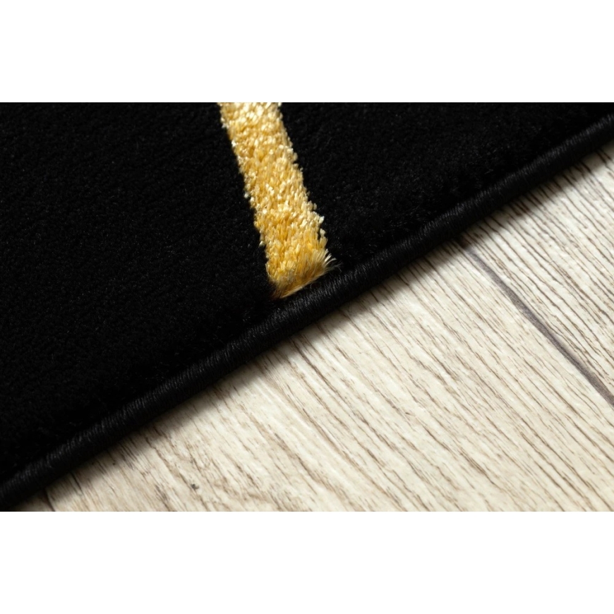 Carpet 140 × 190 cm, black and gold color MOSSE ARTDECO – 5