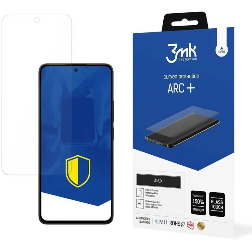 3MK aizsargplēve ARC+ Redmi 13 4G Fullscreen aizsargplēve – 2