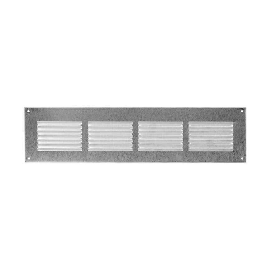 EUROPLAST GRILLE METAL 400X100, GALVANIZED