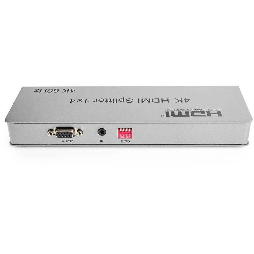 Spacetronik HDMI sadalītājs 1x4 SPH-RS104_V46 4K 60 Hz CEC – 3
