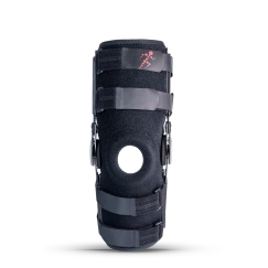 Pitkä avoin polvituen "Stabilmax O-1243/3XL REHAFUND", musta
