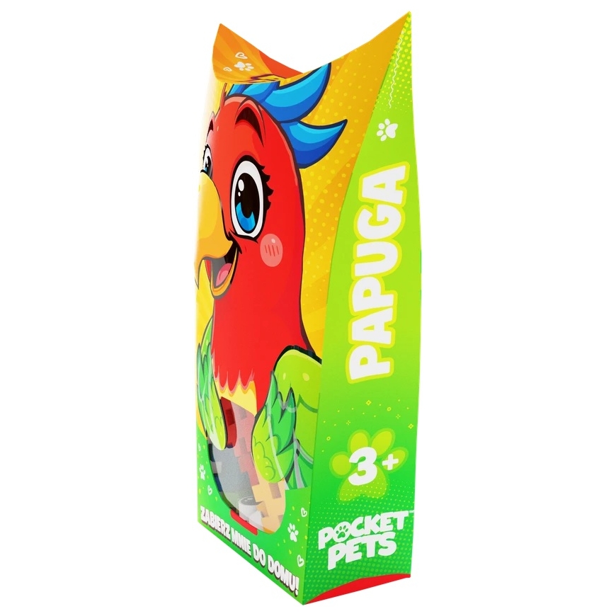 Marioinex Mini Waffle Pocket Pets Papuka luova rakennussarja lapsille ZA6663 – 3