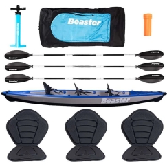 Beaster Scooter Inflatable Trīsvietīgā laiva Beaster, BS333KY