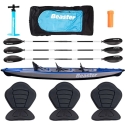 Beaster Scooter Inflatable Trīsvietīgā laiva Beaster, BS333KY Beaster Scooter Inflatable Trīsvietīgā laiva Beaster, BS333KY