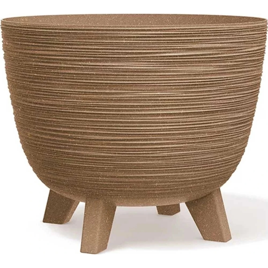 Prosperplast Donica Furu Eco Wood-naturo ECO-FSC mišinio kreditas-DNV-COC-002260 DFUR240W-4665W vazonas, skersmuo 236 mm – 2
