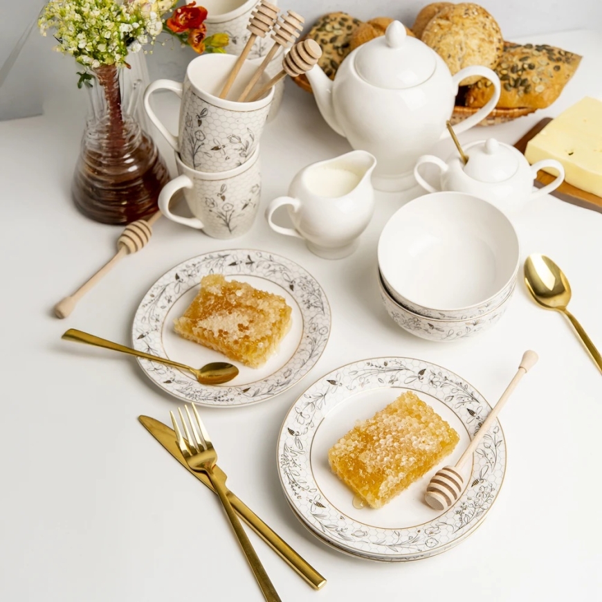 Gold Bee Dessert Plate 19 cm AMBITION – 2