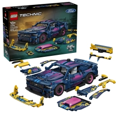 LEGO TECHNIC 42236 Kohandatud Garaž Ford Mustang GT