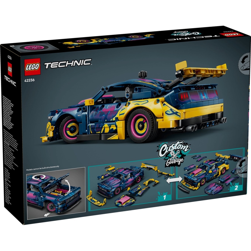 LEGO TECHNIC 42236 Кастомный гараж Ford Mustang GT – 2