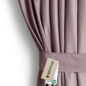 AmeliaHome Samettiverho silmukoilla 140 × 270 cm, ruskea AmeliaHome Samettiverho silmukoilla 140 × 270 cm, ruskea