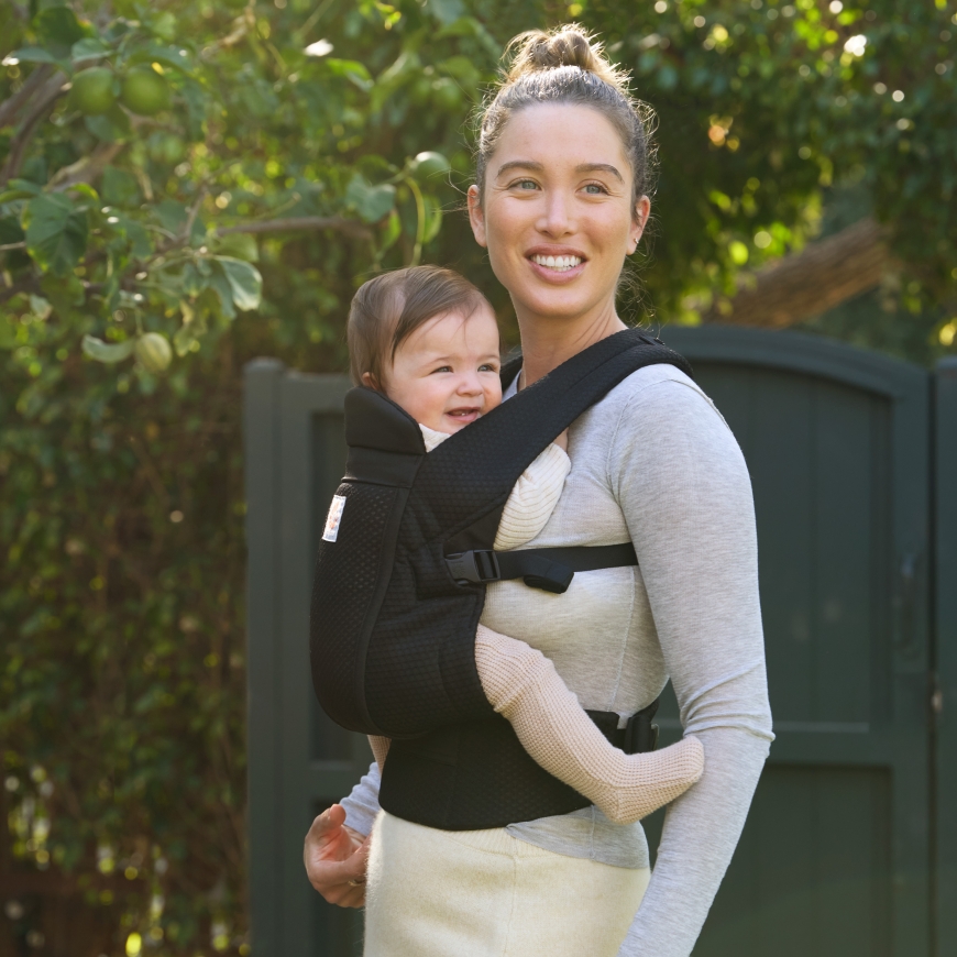 Ergobaby Omni Lite Mesh nešiojama kuprinė, Onyx Black – 4