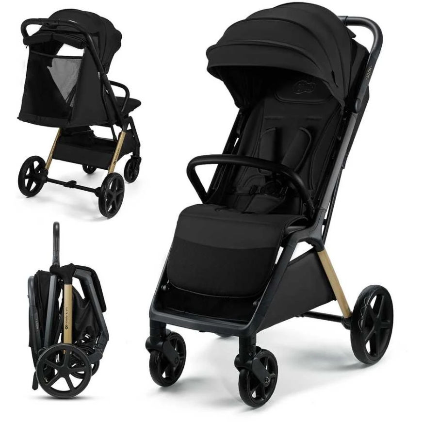 KINDERKRAFT LOOM urheiluvaunu, musta, KSLOOM00BLK0000 – 2