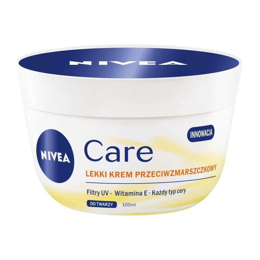 Nivea Care Light anti-ridų kremas 100 ml