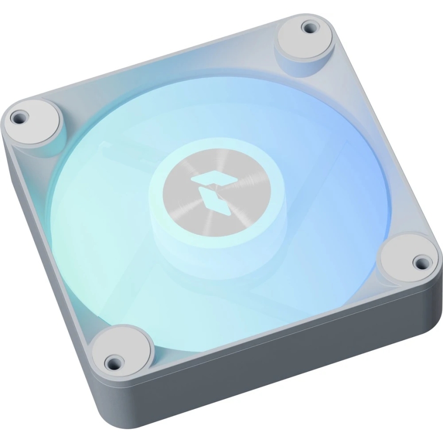 APNX FP1-R PWM fan, reverse blades, PWM, ARGB – pack of 3, White – 2
