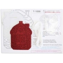 Beldizart ristipistoyhdistelmä "Uuden vuoden lelu: talo lumessa" 13x11 cm ST-1089 Beldizart ristipistoyhdistelmä "Uuden vuoden lelu: talo lumessa" 13x11 cm ST-1089