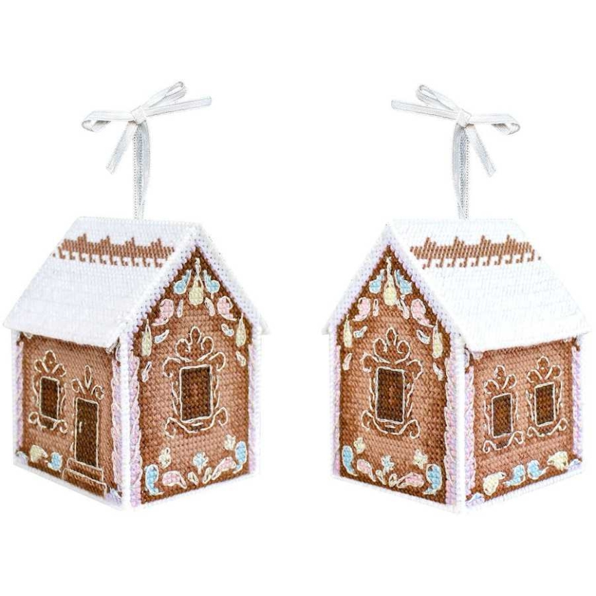 Beldizart ristipistopakkaus "3D lelu. Piparkakkutalo" 6x8x6 cm SR-963 – 2