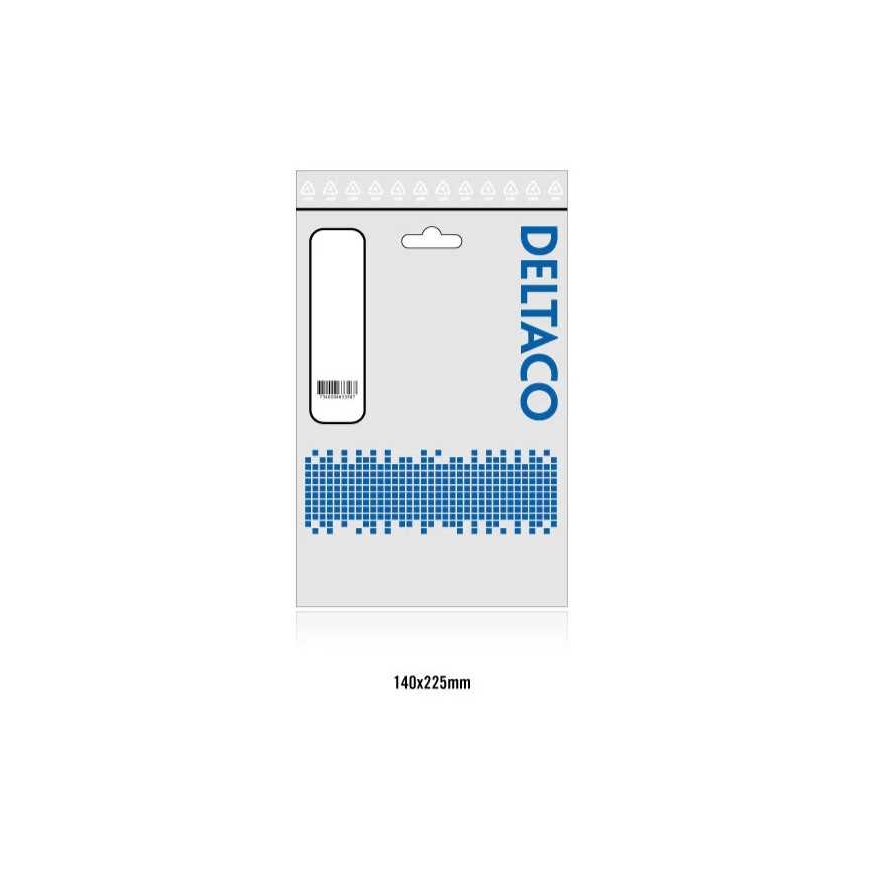 Deltaco USB 2.0 kaabel Type A/B mees 3m (USB-230S) must – 2