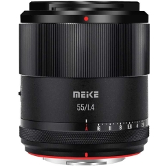 Камера - объектива Meike 55mm f/1.4 AF (Sony E, 11 элементов, фокусировка 0.61m)